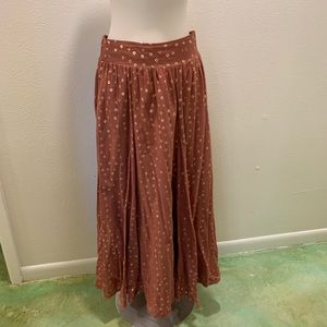 Anthropologie Full Circle Skirt Sz L